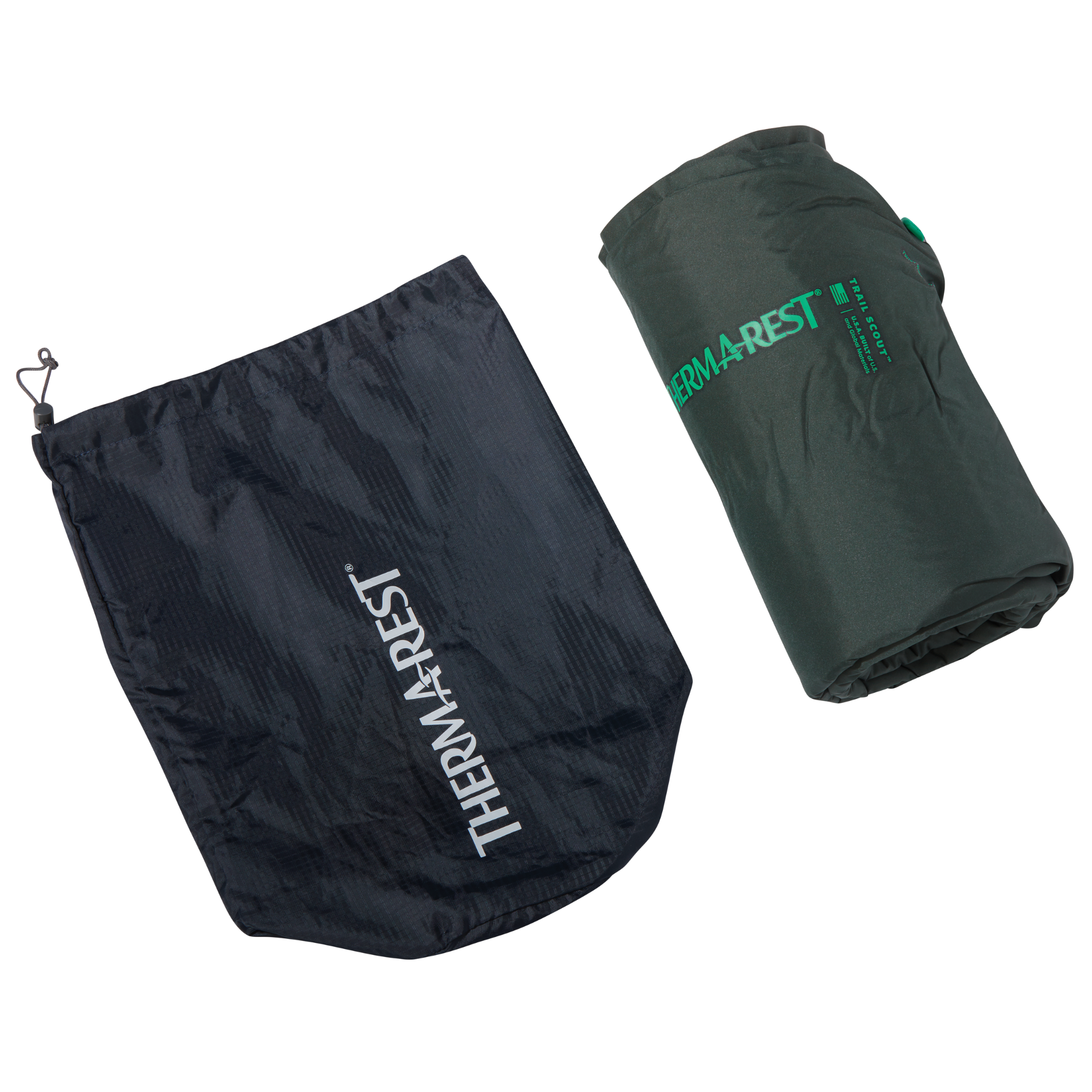 Thermarest Trail Scout Self-Inflating Sleep Mat (R-Value: 3.1)(Deep Forest)