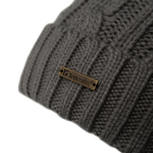 Load image into Gallery viewer, Trekmates Stormy DRY Knit Waterproof Hat (Slate)
