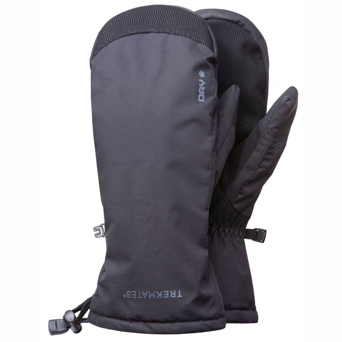 Trekmates Unisex Classic DRY Waterproof Fleece Lined Mitt (Black)