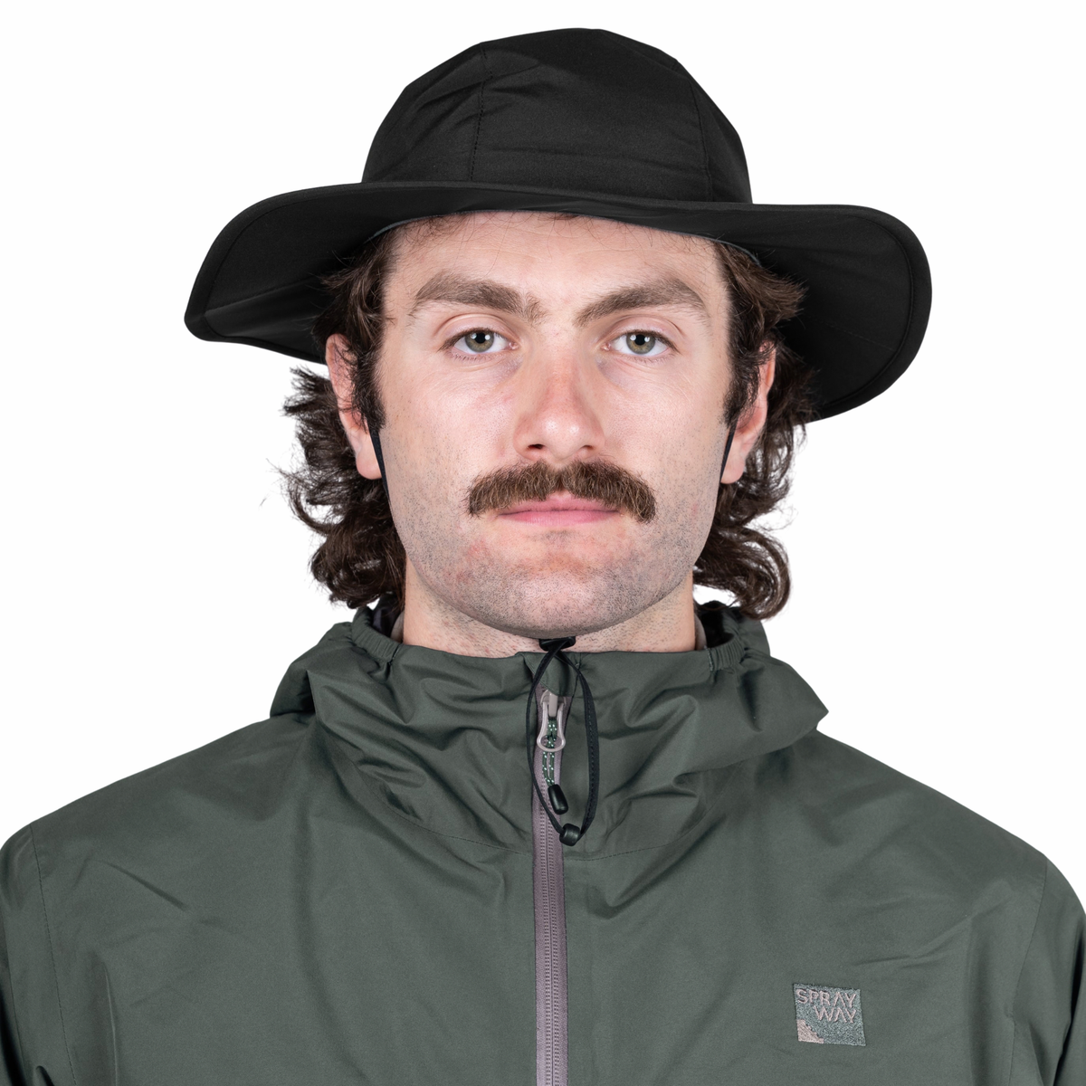 Trekmates Unisex Crookstone UPF50+ Gore-Tex Waterproof Hat (Black)