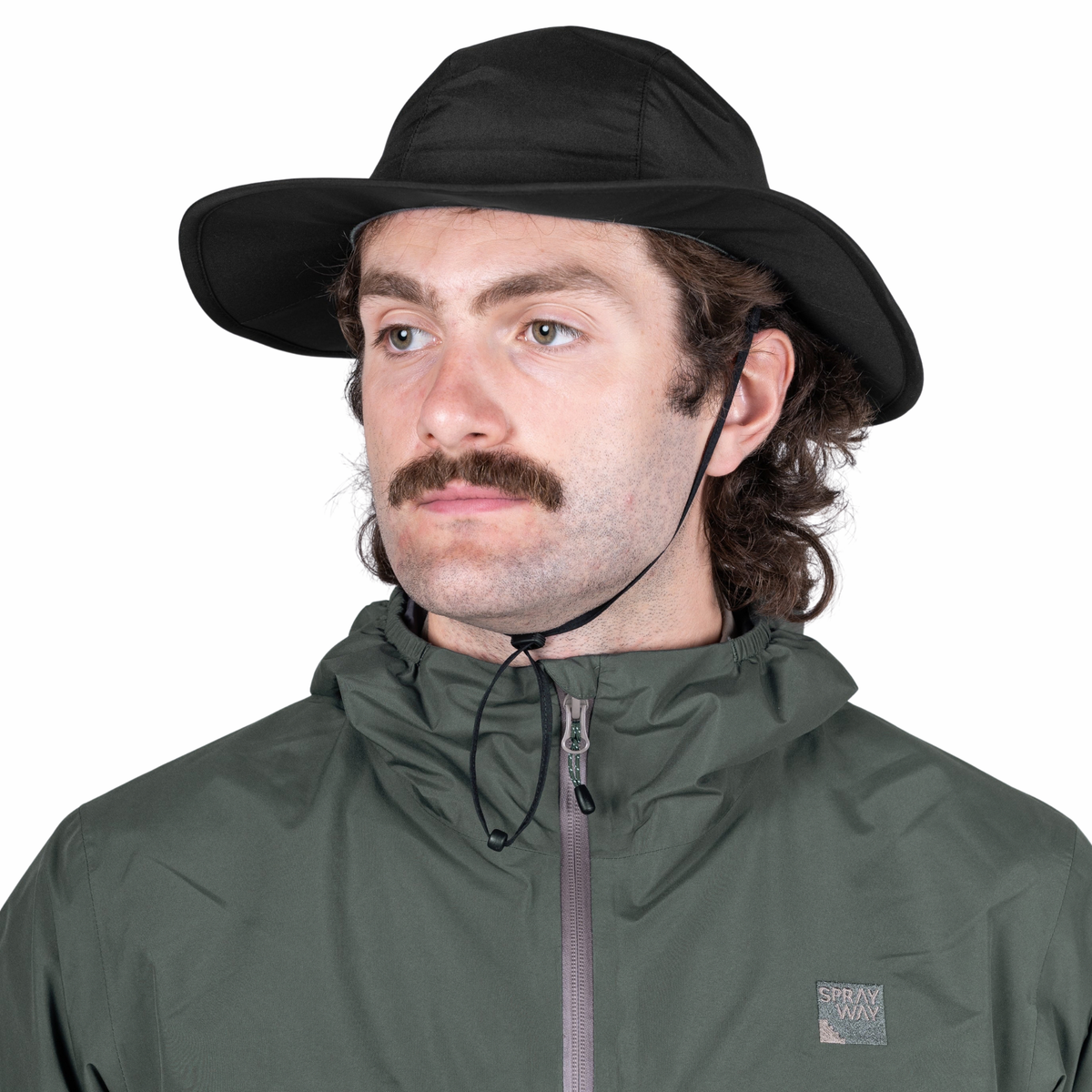 Trekmates Unisex Crookstone UPF50+ Gore-Tex Waterproof Hat (Black)
