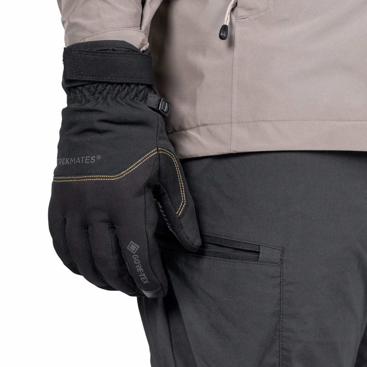 Trekmates Unisex Friktion Gore-Tex Gloves (Black)