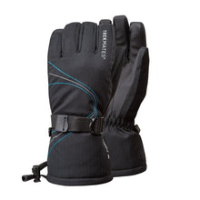Load image into Gallery viewer, Trekmates Women's Mogul DRY Waterproof Insulated Ski Gloves (Black)