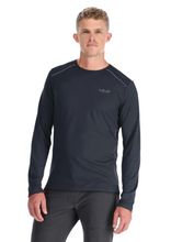 Load image into Gallery viewer, Rab Men&#39;s Force Long Sleeve Technical Top (Beluga)
