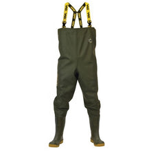 Load image into Gallery viewer, Vass Unisex Vass-Tex 700 Chest Waders - Non Studded (Green)