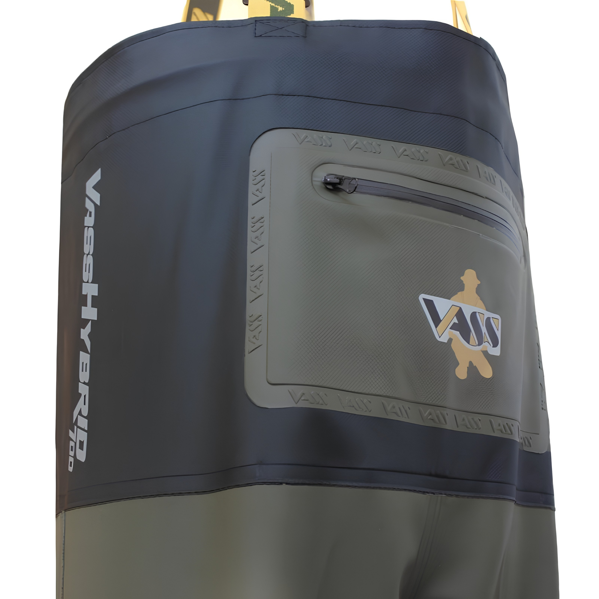 Vass Unisex Hybrid 700 Bootfoot Chest Waders (Khaki)