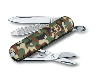 Victorinox Swiss Army Knife Classic Collection (Green Camouflage)
