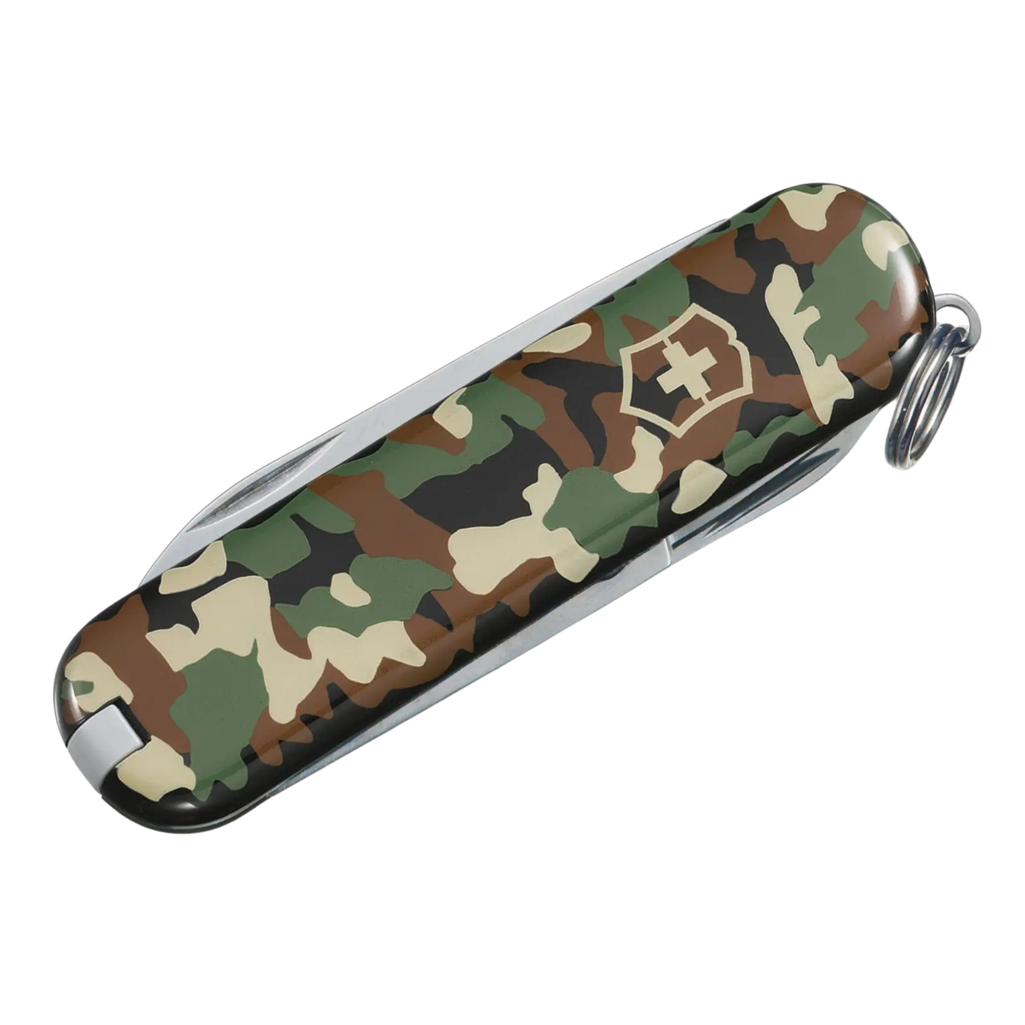 Victorinox Swiss Army Knife: Classic Collection (Green Camouflage)(7 Tools)