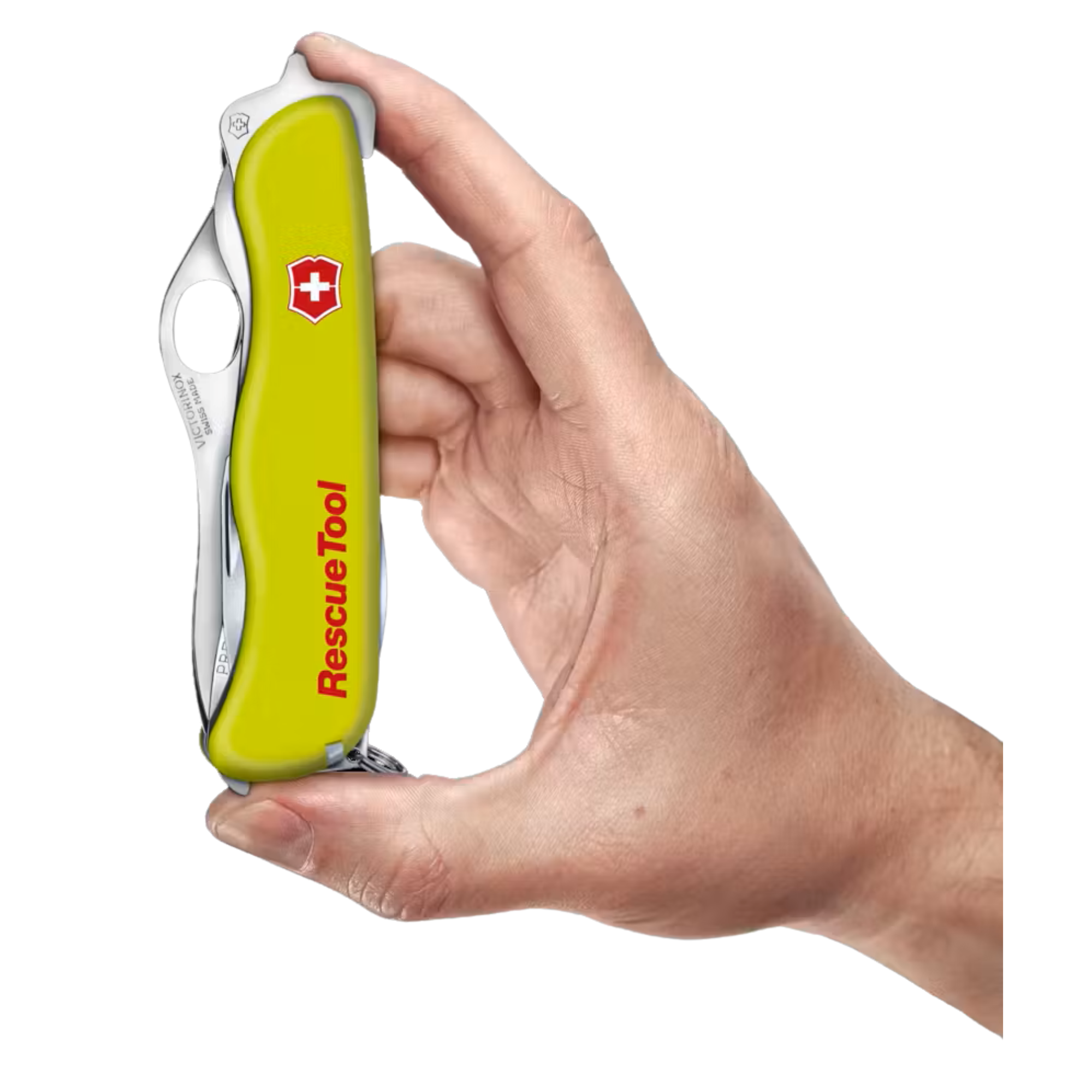 Victorinox Swiss Army Knife: Rescue Tool MW (Phosphorescent Yellow)(13 Tools)