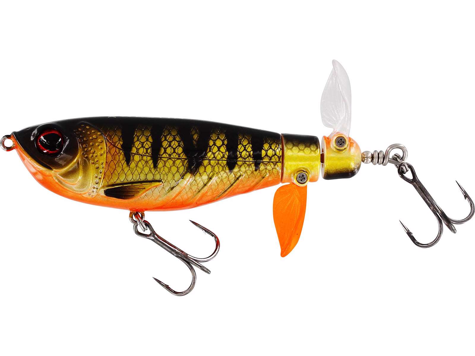 Westin Spot-On Twin Turbo Lead Free Topwater Lure (9cm/Floating/19g)(Bling Perch)