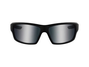 Westin W6 Sport 10 Polarized Sunglasses (Matte Black/Lens Base Brown/Lens Mirror Silver Flash/Anti-Reflex Blue)