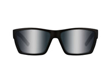 Load image into Gallery viewer, Westin W6 Street 100 Polarized Sunglasses (Matte Black/Lens Base Smoke/Lens Mirror Silver Flash/Anti-Reflex Blue)
