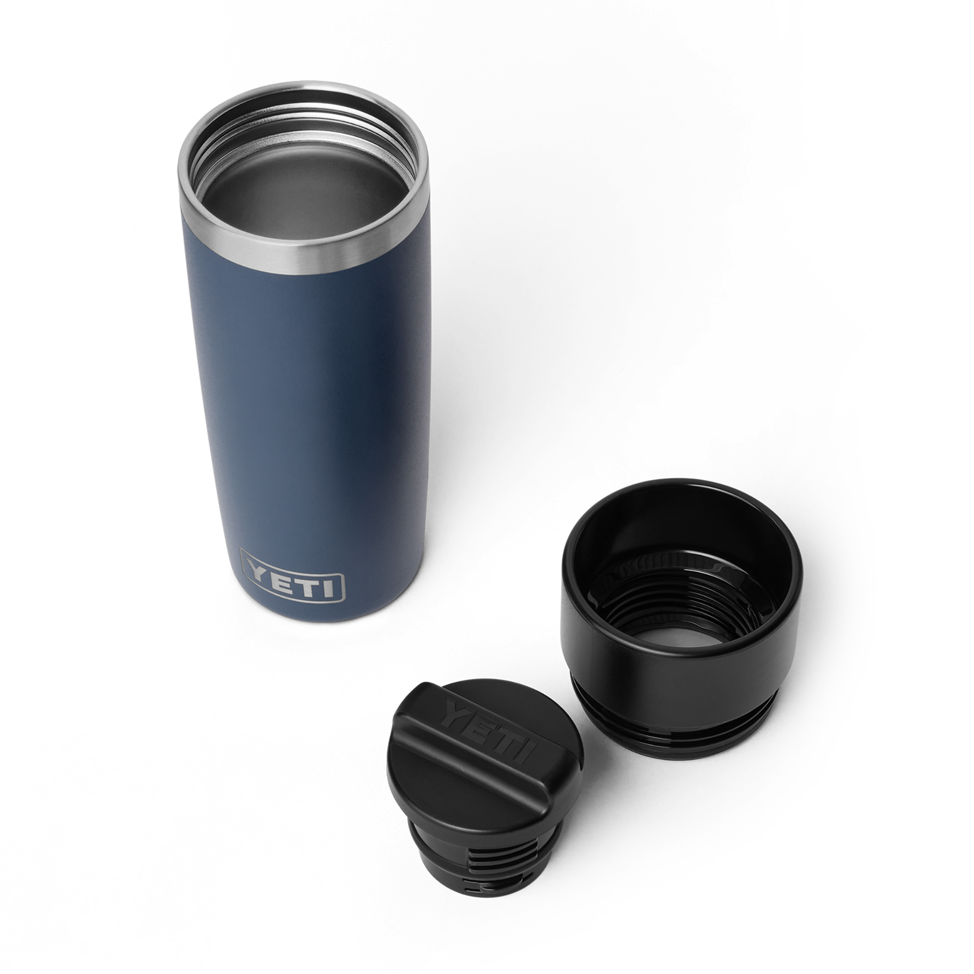 Yeti Rambler 16oz/475ml Travel Bottle with Commuter Cap (Navy)
