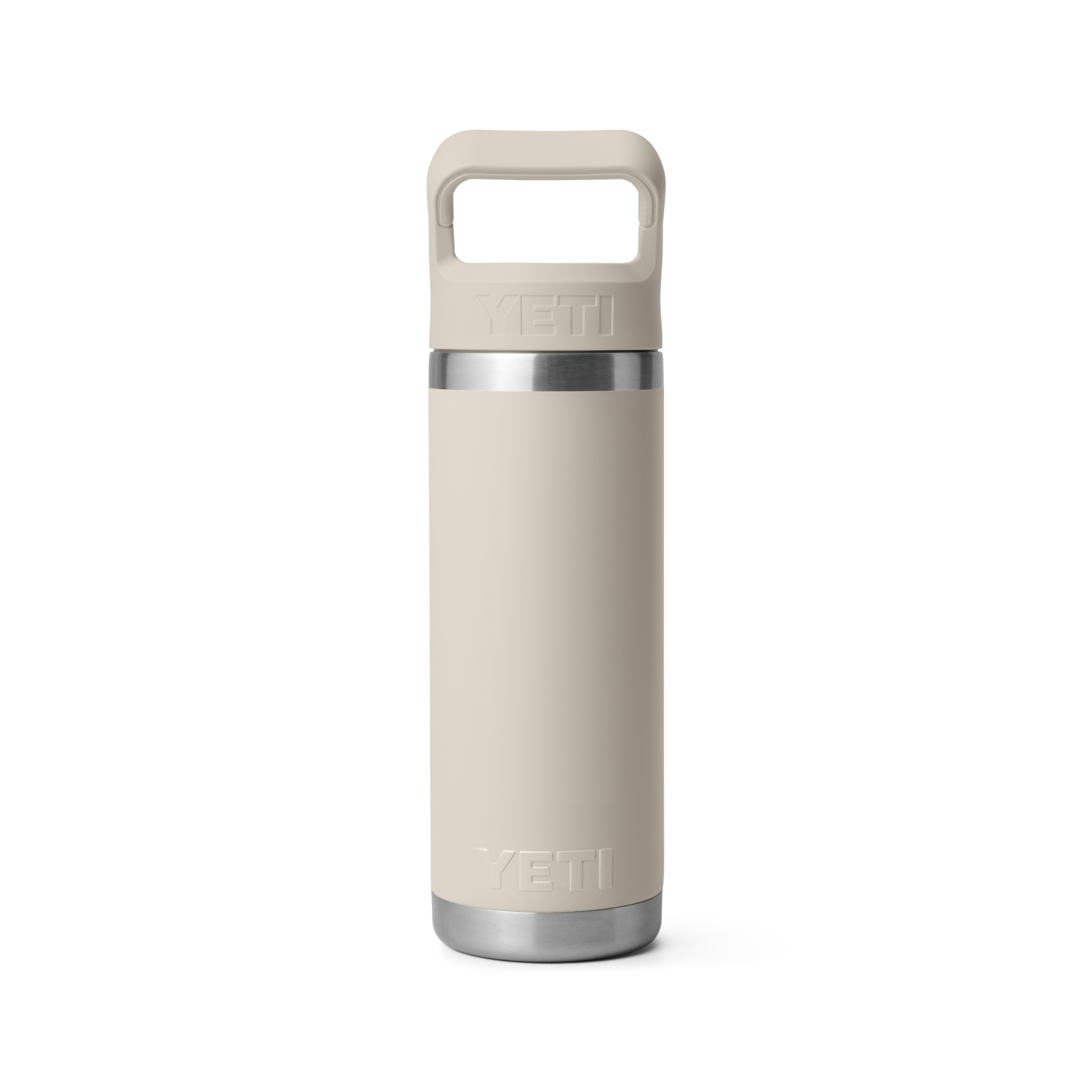 Yeti Rambler 18oz 532ml Insulated Bottle with Colour Matched Straw Cap Cape Taupe 70000003161 Yeti-RamblerStraw-18oz