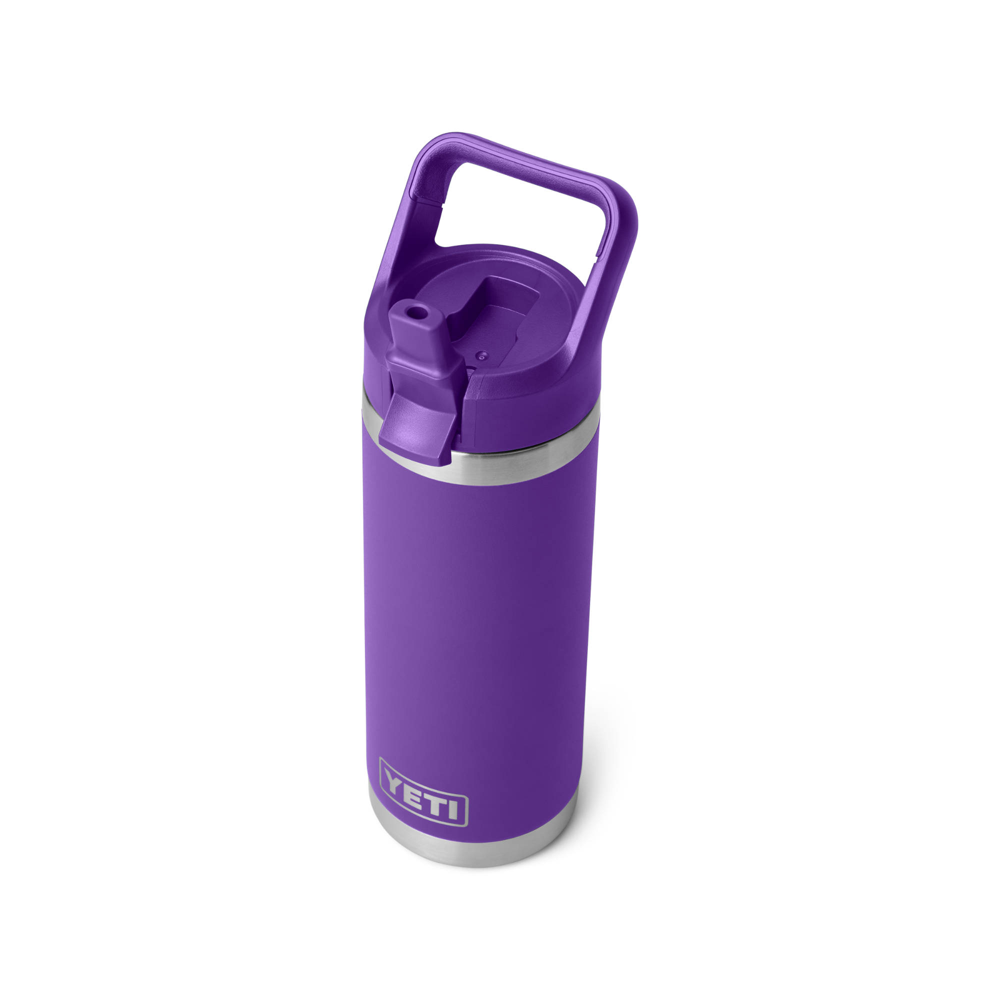 Yeti Rambler 18oz 532ml Insulated Bottle with Colour Matched Straw Cap Pace Purple 70000007319 Yeti-RamblerStraw-18oz