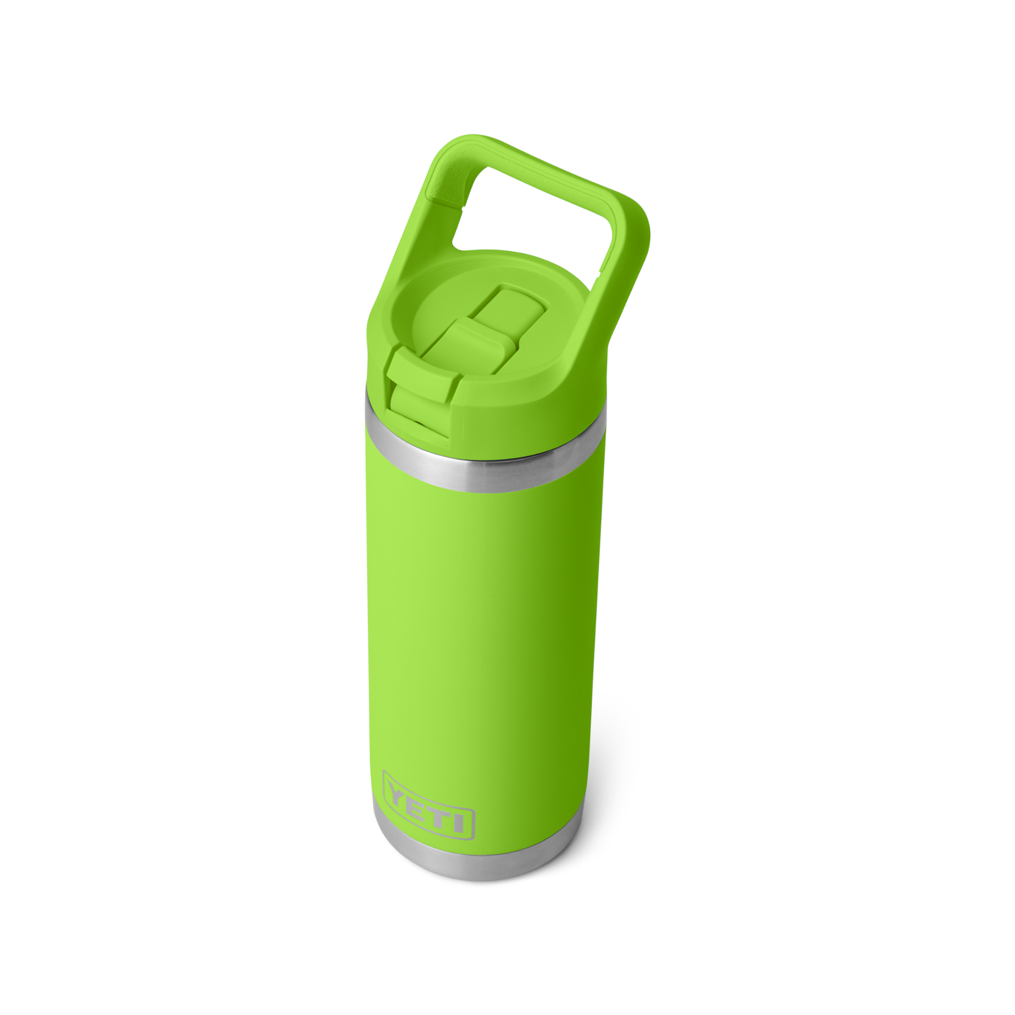 Yeti Rambler 18oz/532ml Insulated Bottle with Colour Straw Cap (Venom)