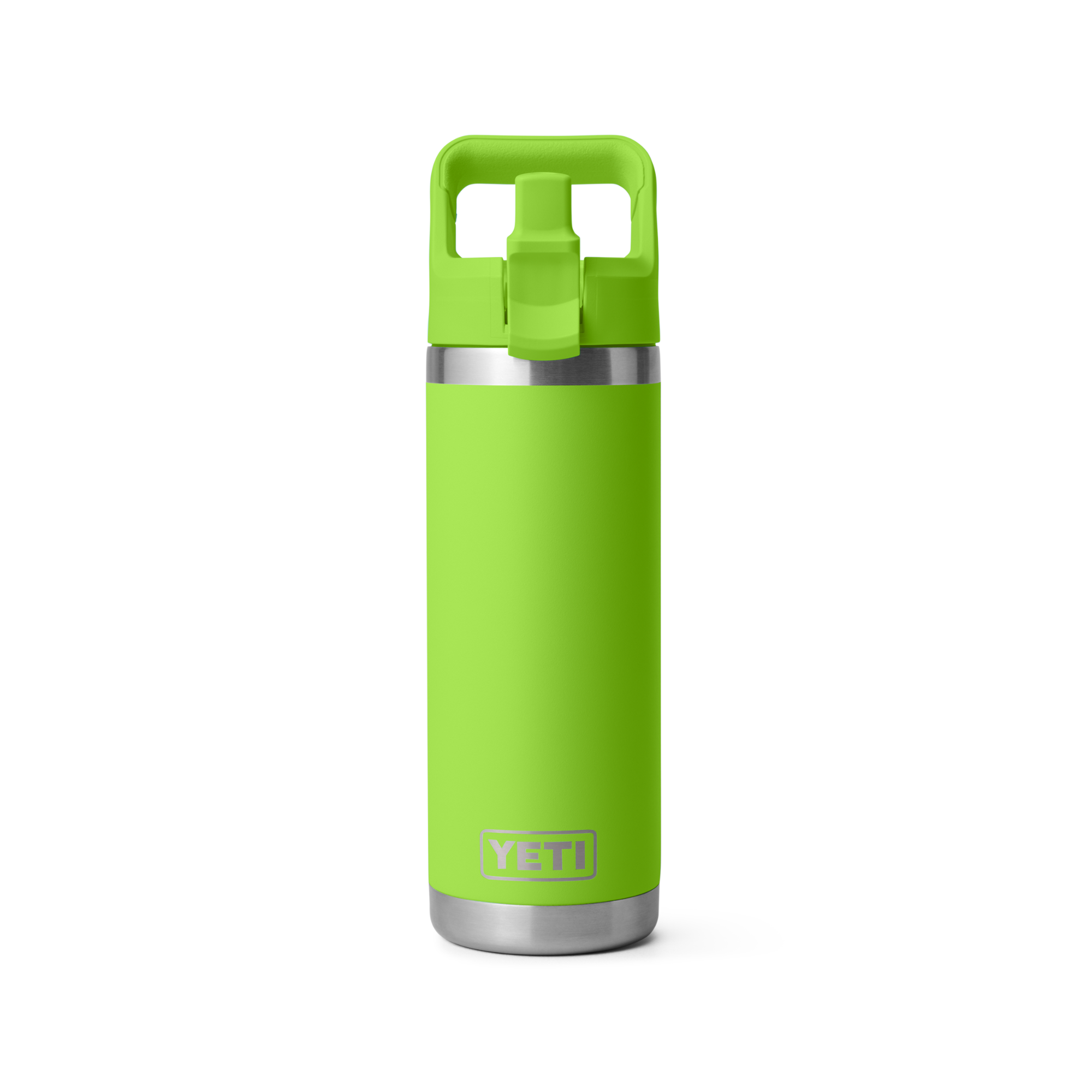 Yeti Rambler 18oz/532ml Insulated Bottle with Colour Straw Cap (Venom)