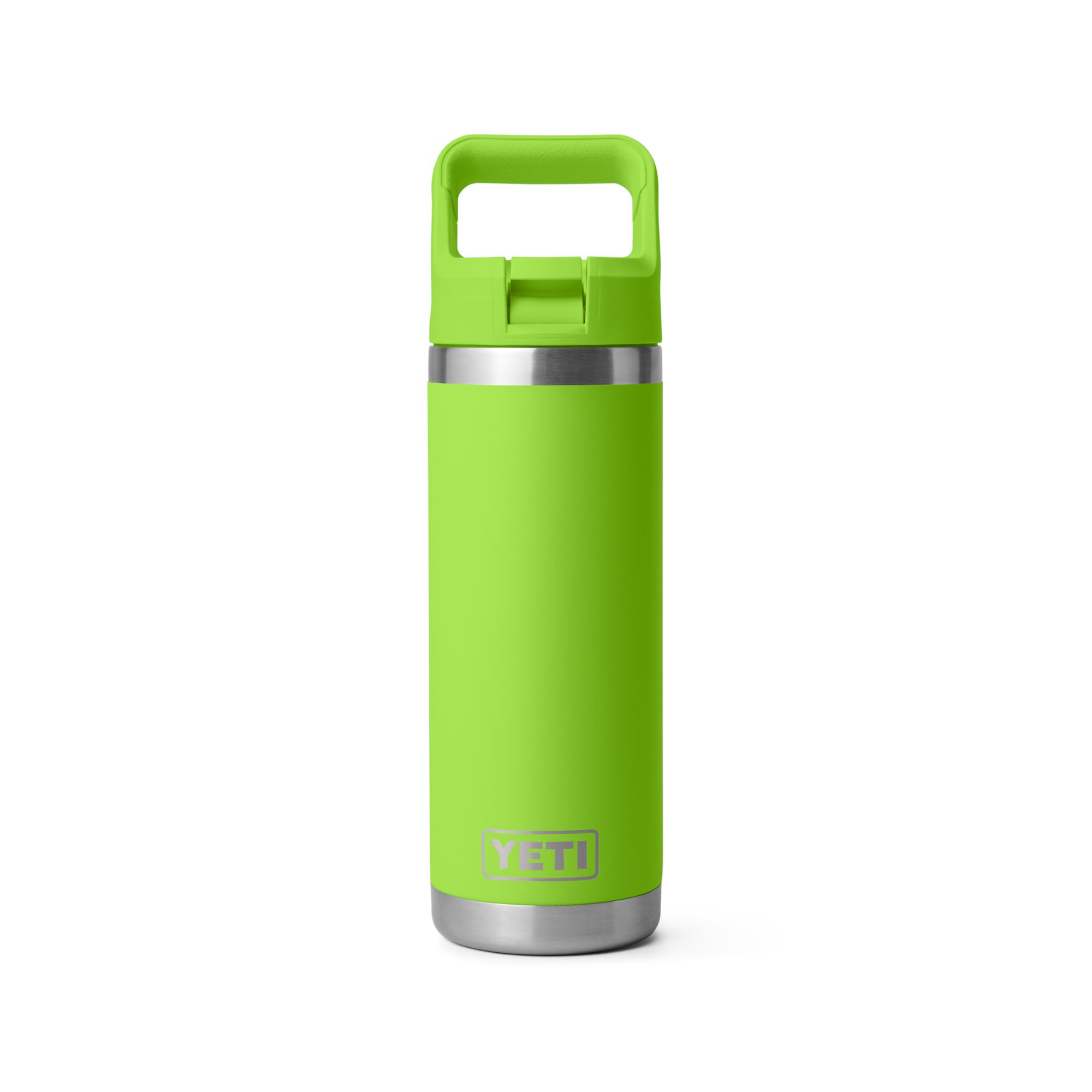Yeti Rambler 18oz/532ml Insulated Bottle with Colour Straw Cap (Venom)