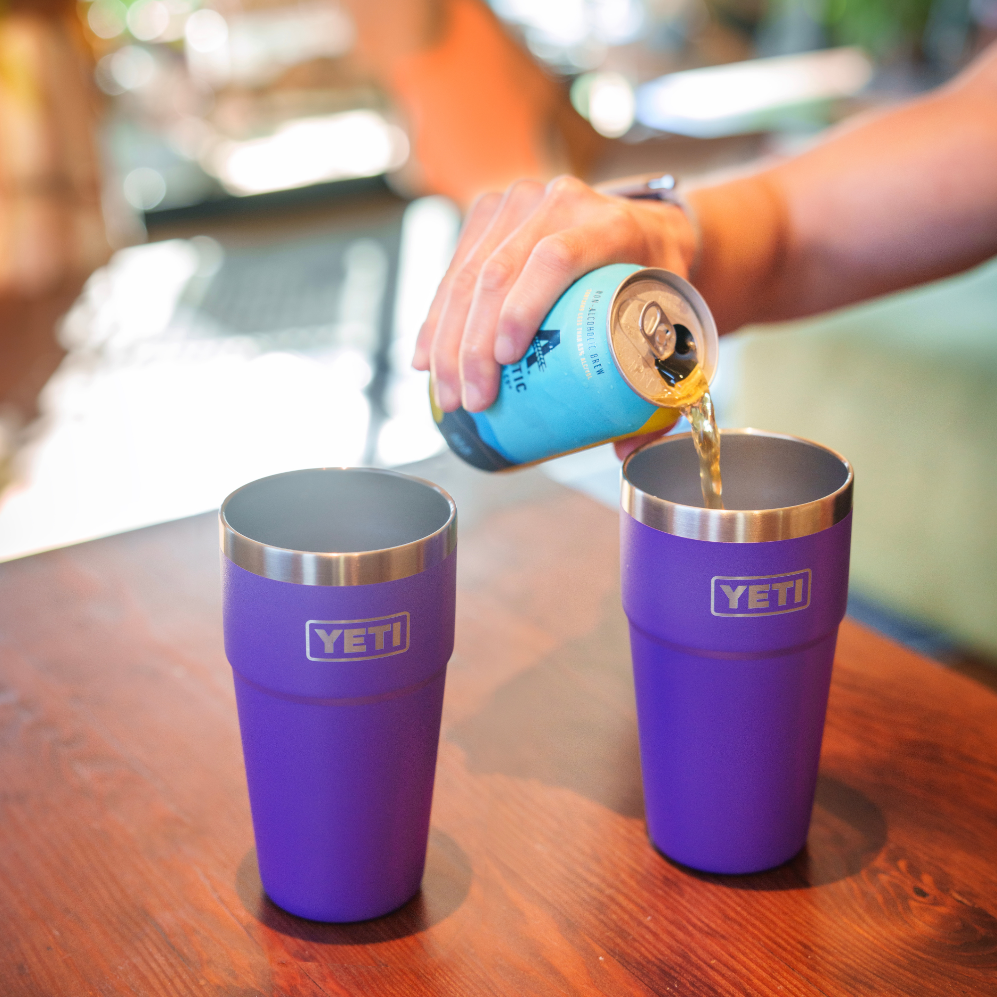 Yeti Rambler 20oz/591ml Stackable Cup with Magslider Lid (Pace Purple)