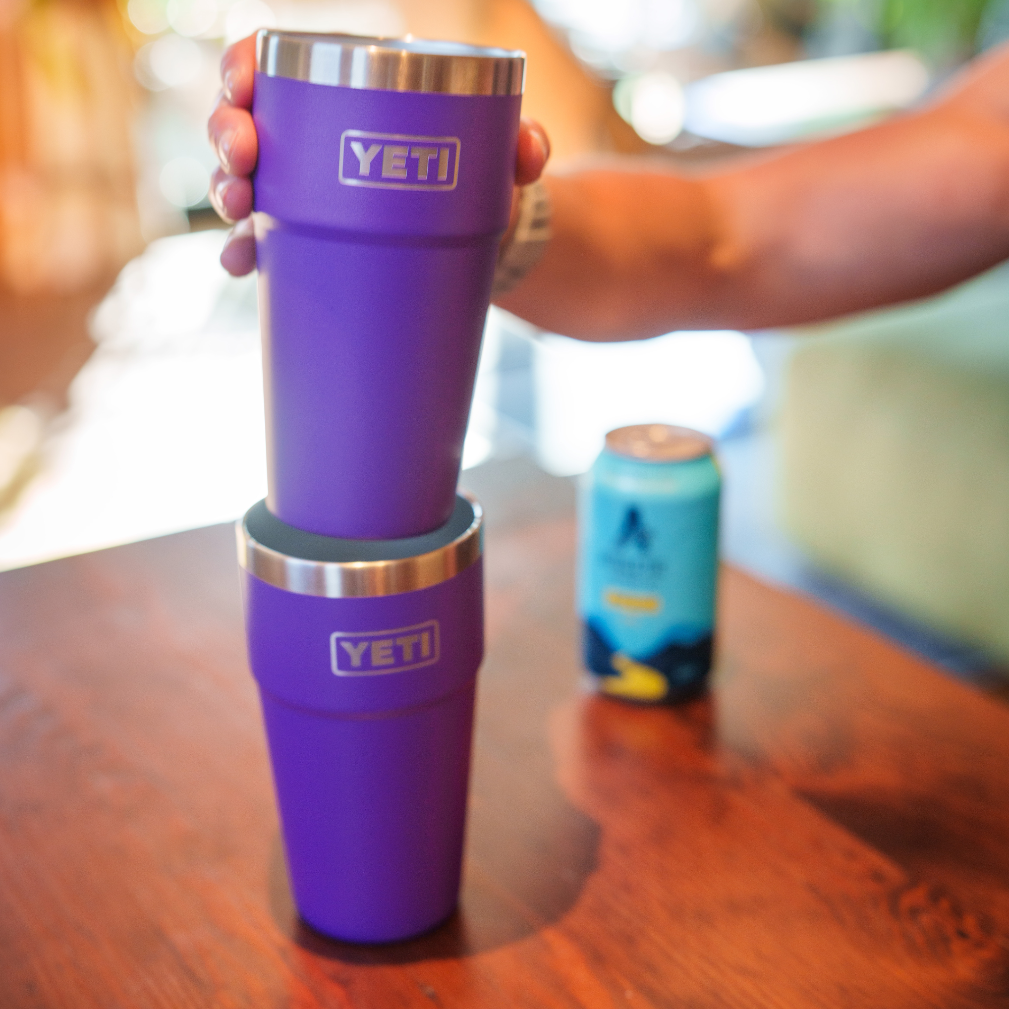 Yeti Rambler 20oz/591ml Stackable Cup with Magslider Lid (Pace Purple)