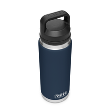 Load image into Gallery viewer, Yeti Rambler Insulated Bottle with Chug Cap (26oz/769ml)(Navy)