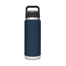 Load image into Gallery viewer, Yeti Rambler Insulated Bottle with Chug Cap (26oz/769ml)(Navy)