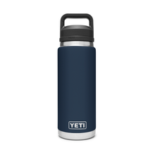 Load image into Gallery viewer, Yeti Rambler Insulated Bottle with Chug Cap (26oz/769ml)(Navy)