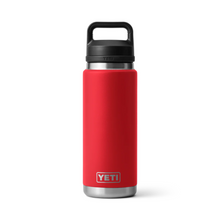 Load image into Gallery viewer, Yeti Rambler Insulated Bottle with Chug Cap (26oz/769ml)(Rescue Red)