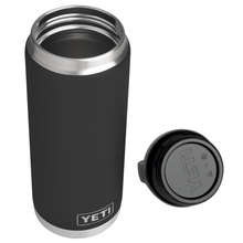 Load image into Gallery viewer, Yeti Rambler Insulated Bottle with Chug Cap (26oz/769ml)(Black)