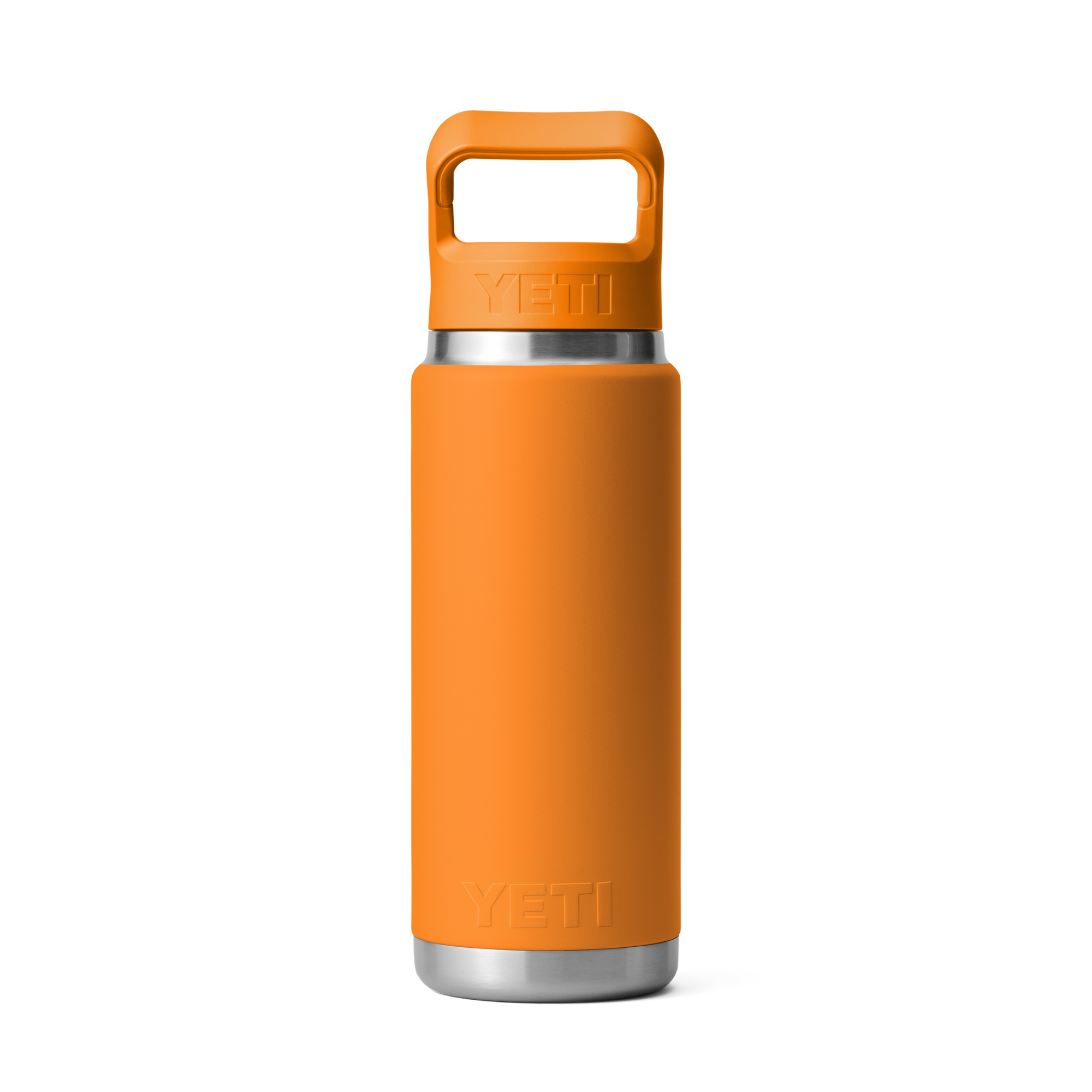 Yeti Rambler 26oz/769ml Insulated Bottle with Colour Straw Cap (King Crab)