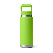 Load image into Gallery viewer, Yeti Rambler Insulated Bottle with Colour Straw Cap (26oz/769ml)(Venom)