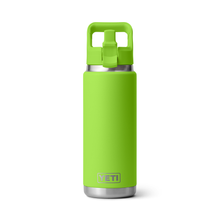 Load image into Gallery viewer, Yeti Rambler Insulated Bottle with Colour Straw Cap (26oz/769ml)(Venom)