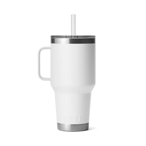 Yeti Rambler Straw Mug (35oz/994ml)(White)