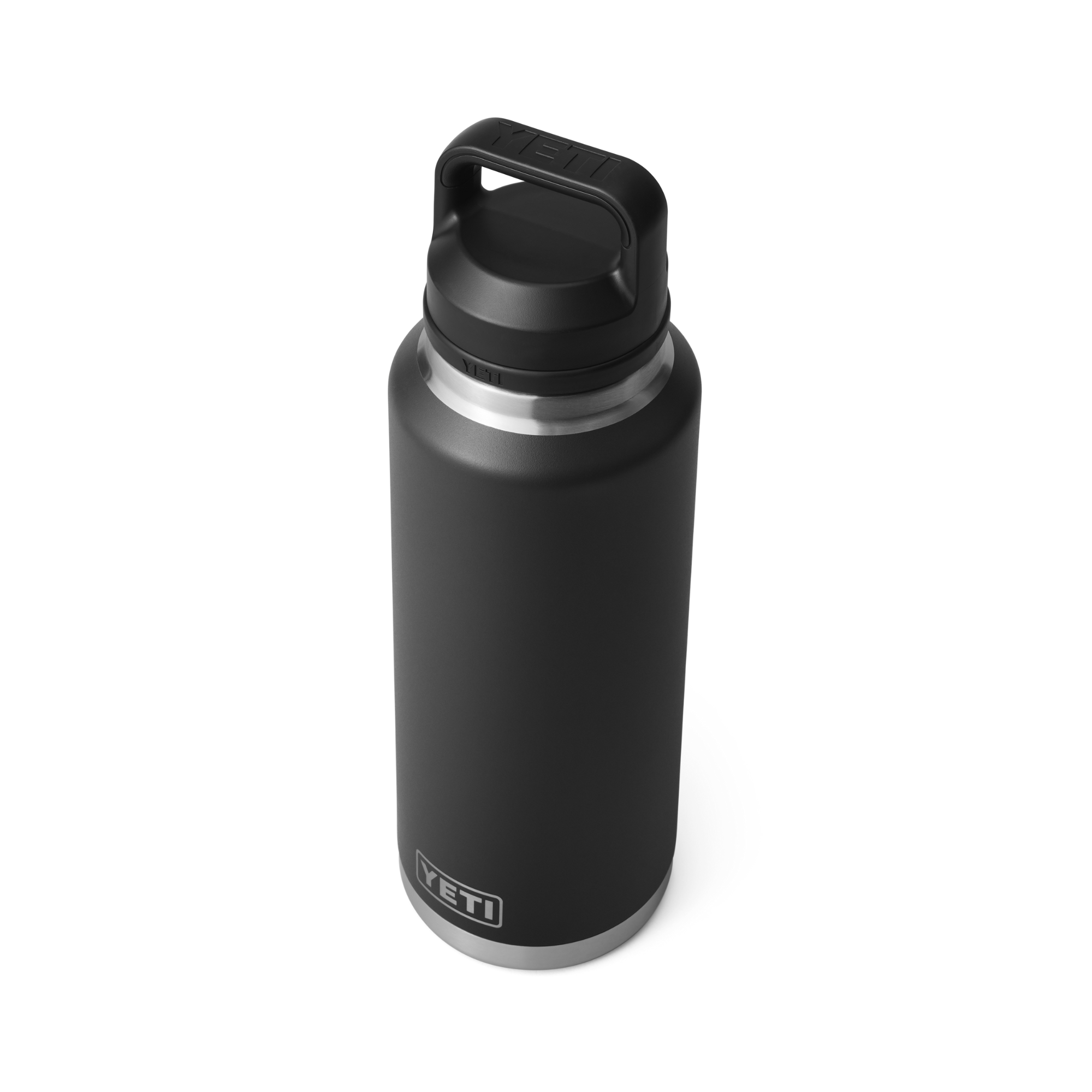 Yeti Rambler 46oz/1.4L Bottle with Chug Cap (Black)