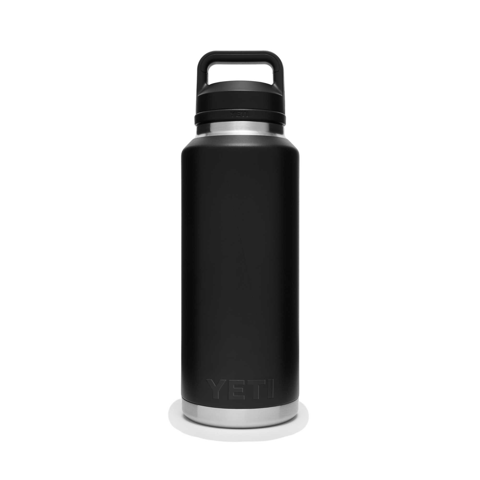 Yeti Rambler 46oz/1.4L Bottle with Chug Cap (Black)