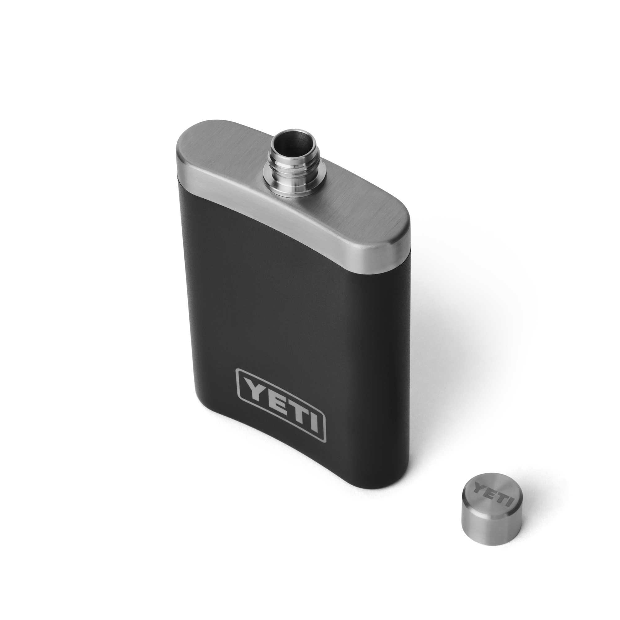 Yeti Rambler 7oz/207ml Flask + Funnel (Black)