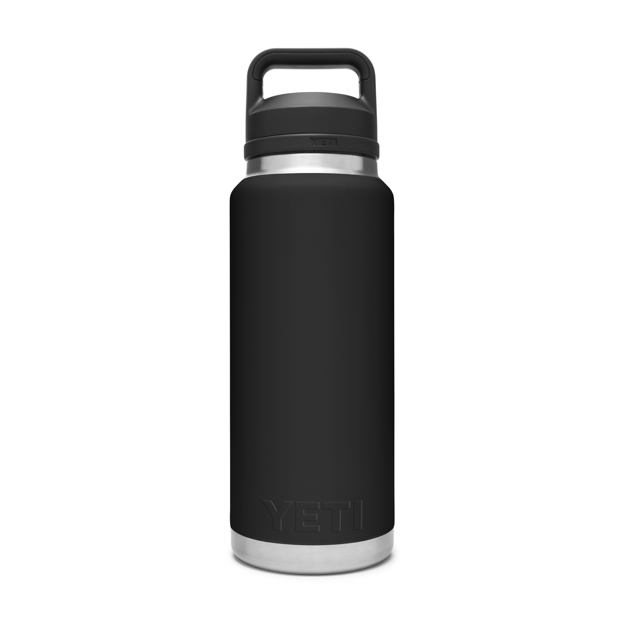 Yeti Rambler Insulated Bottle with Chug Cap 36oz 1L Black 70000003352 Yeti-Chug-36oz