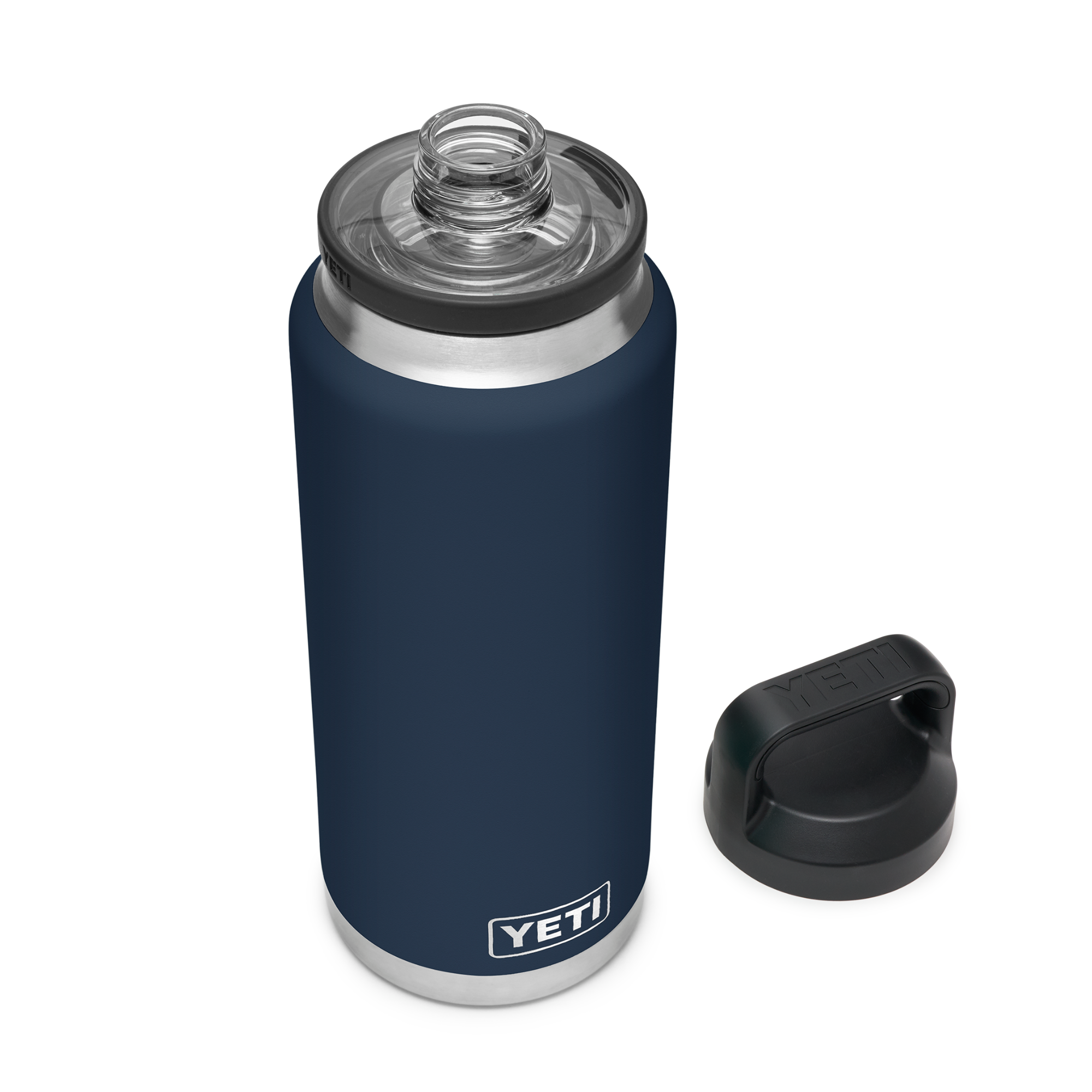 Yeti Rambler Insulated Bottle with Chug Cap 36oz 1L Navy 70000003354 Yeti-Chug-36oz