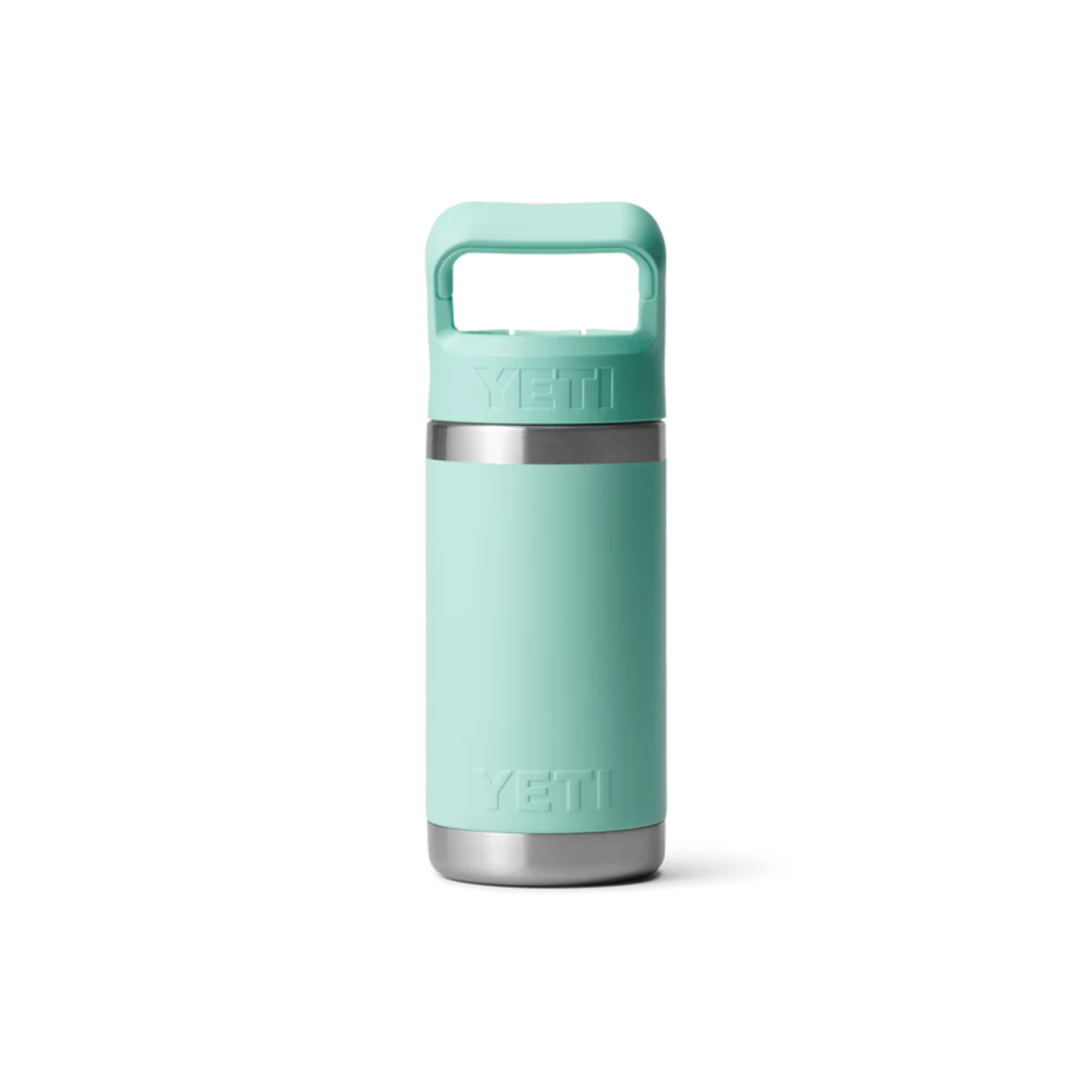 Yeti Rambler 12oz/355ml Junior Bottle with Colour Straw Cap (Sea Foam)