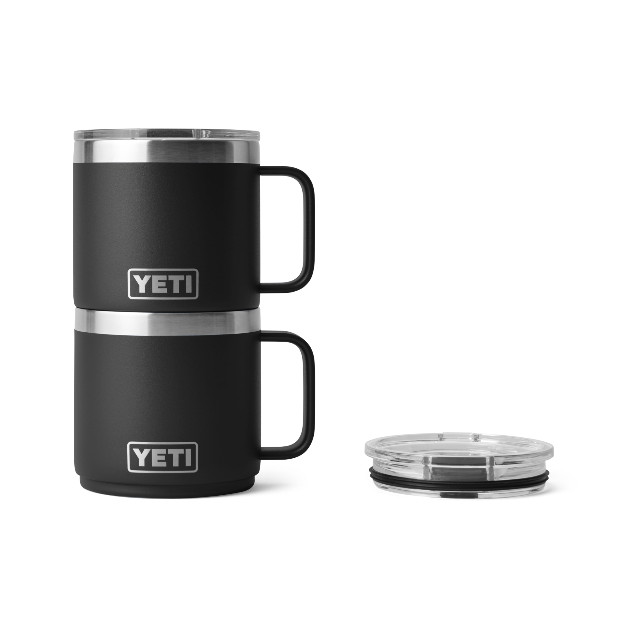 Yeti Rambler 14oz/414ml Mug with Magslider Lid (Black)