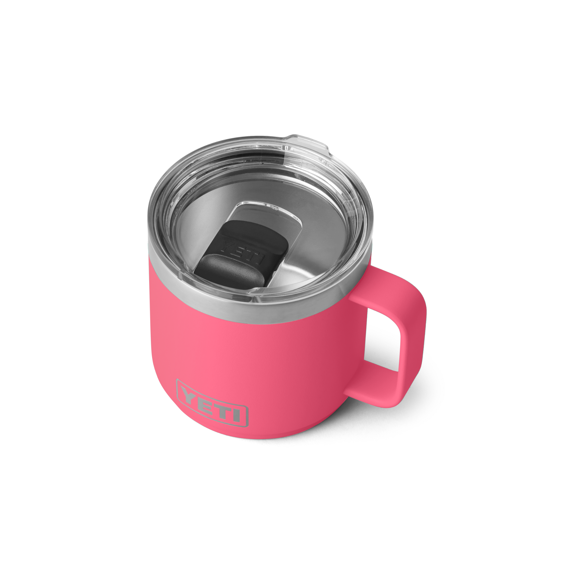 Yeti Rambler 14oz/414ml Mug with Magslider Lid (Tropical Pink)