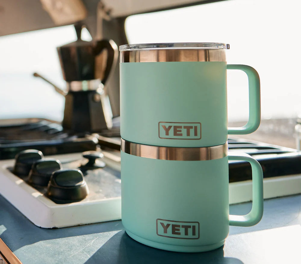 Yeti Rambler 14oz/414ml Mug with Magslider Lid (Tropical Pink)
