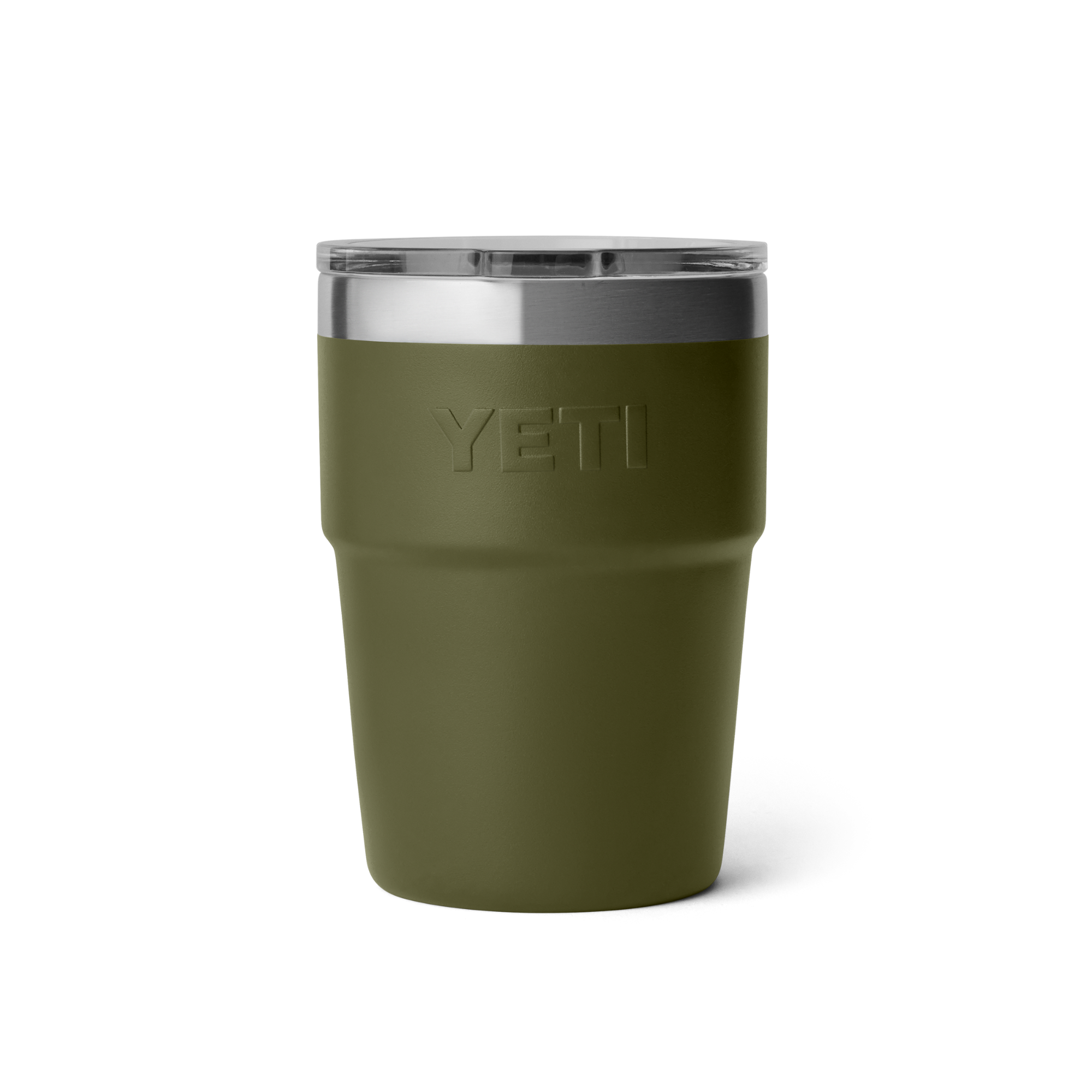Yeti Rambler Stackable Cup with Magslider Lid 16oz 473ml Olive King Crab Orange 70000007125 Yeti-Stackable16ozCupMS