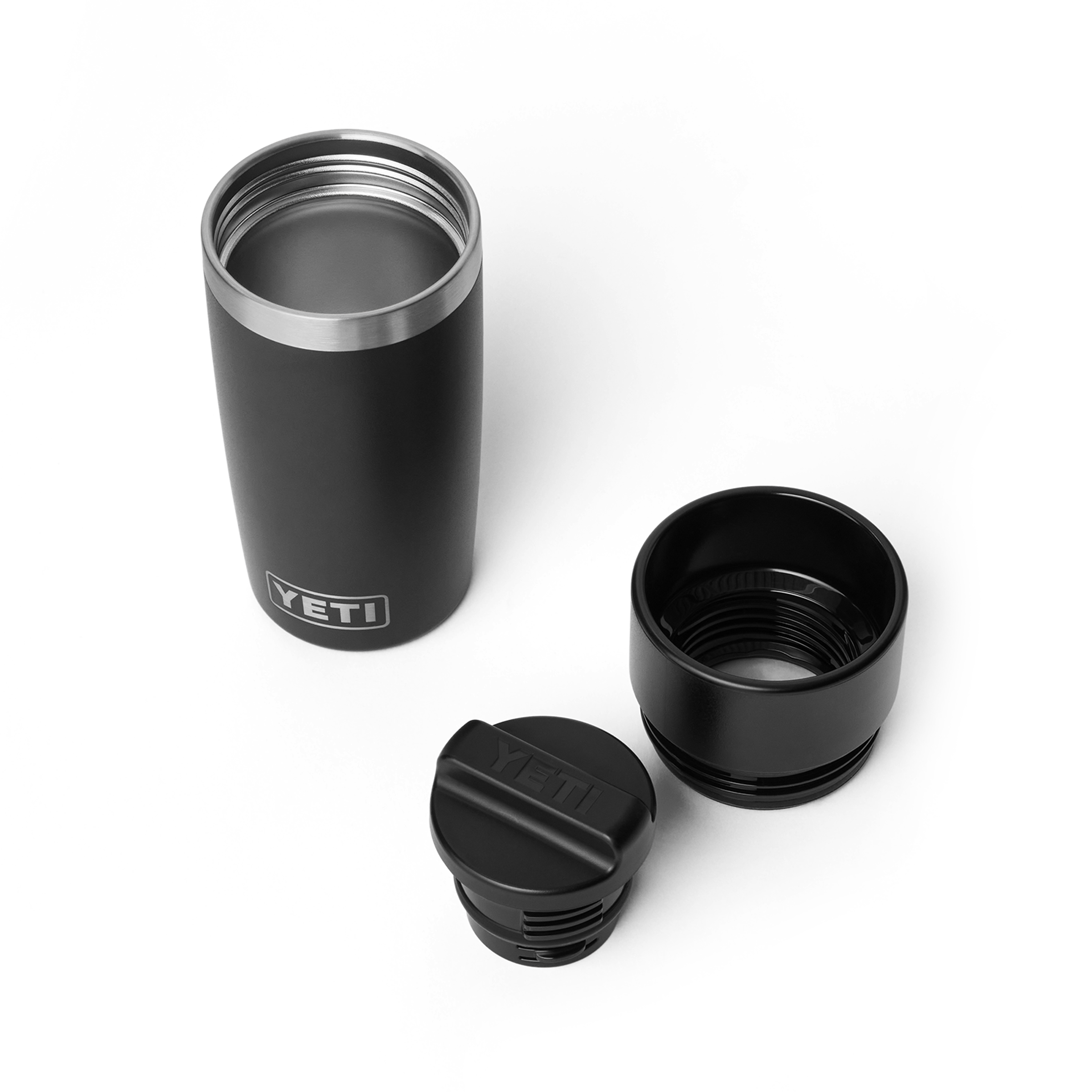 Yeti Rambler 12oz/355ml Travel Bottle with Commuter Cap (Black)