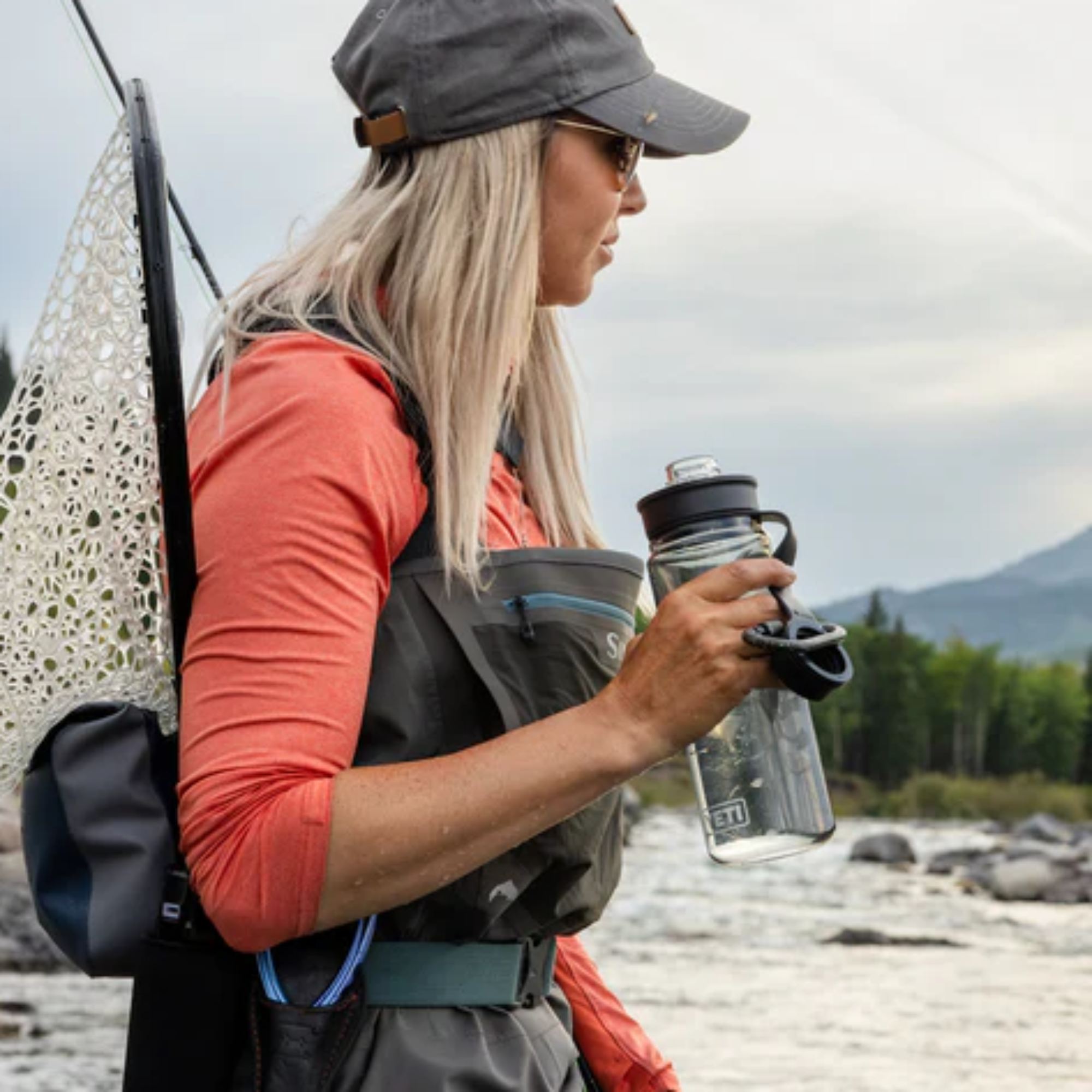 Yeti 34oz/1L Yonder Tether Cap Water Bottle (Sea Foam)