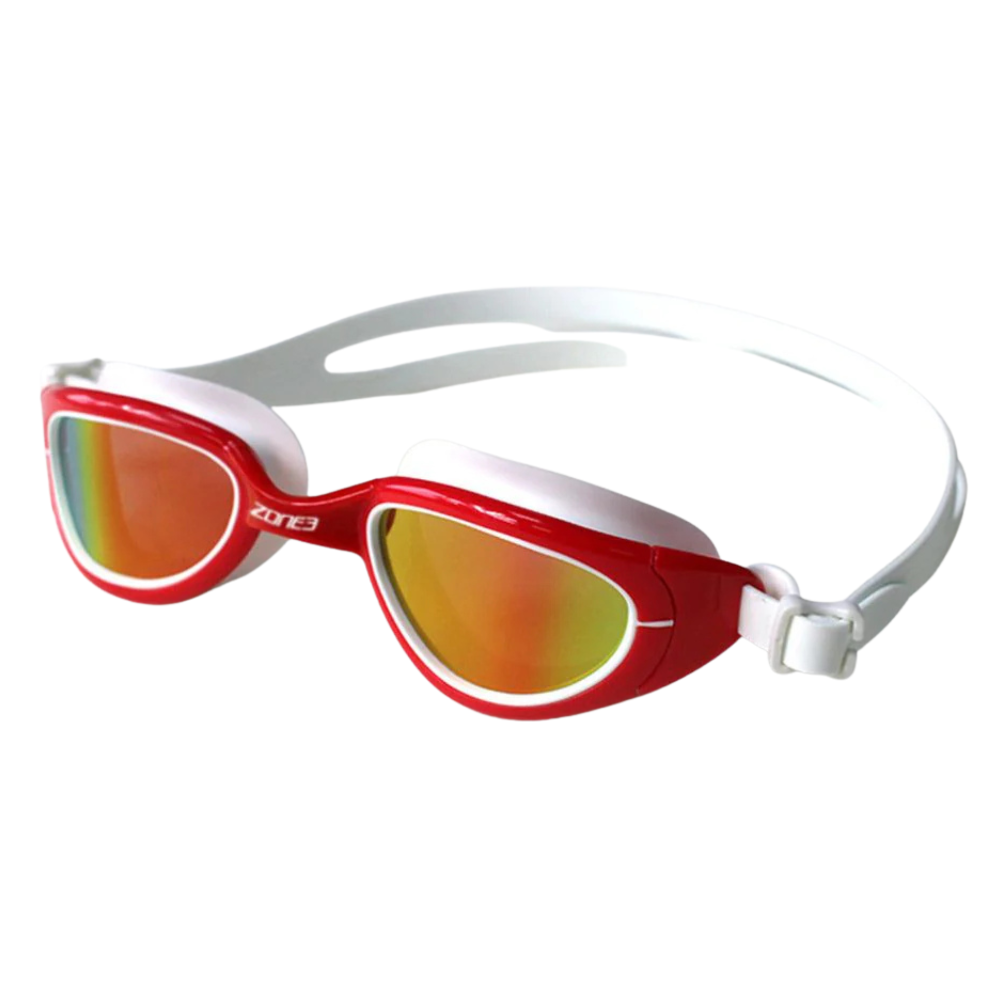 Zone 3 Attack Polarized Swim Goggles (Red/White/Gold)