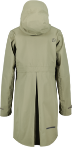Didriksons Women's Bea 6 Waterproof Raincoat (Dusty Olive)