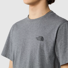 Load image into Gallery viewer, The North Face Men&#39;s Short Sleeve Simple Dome Tee (Medium Grey Heather)
