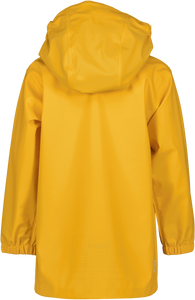 Didriksons Kids' Jojo PU Waterproof Coat (Oat Yellow)
