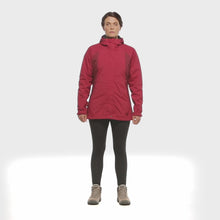 Load and play video in Gallery viewer, Sprayway Women's Atlanta Interactive 2L Waterproof Jacket (Blue Lagoon/Marine)